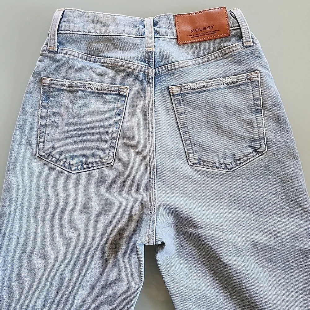 Moussy MVS Flare High Rise Flare Jeans Size 24